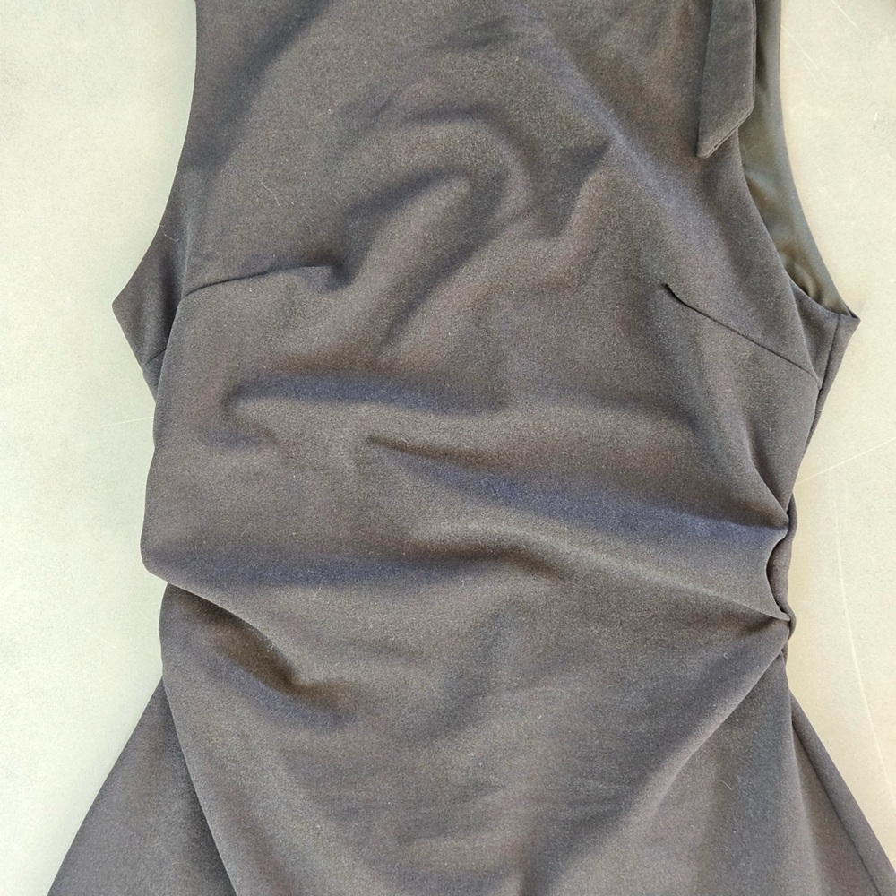 Cider Black Tie-Strap Mini Dress - Picture 2 of 8